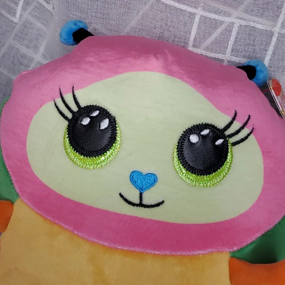 Ty Plush Colorful Caterpillar‎ Pillow